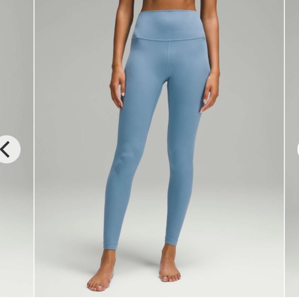 NWT Lululemon Align HR Pant 28” In Utility Blue - Picture 4 of 7